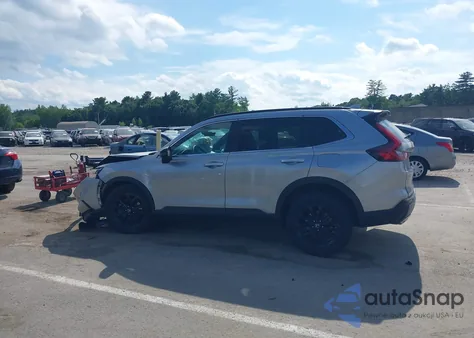 2025 Honda Cr-V Hybrid Sport-L from USA, damaged, VIN 7FARS6H82SE002386